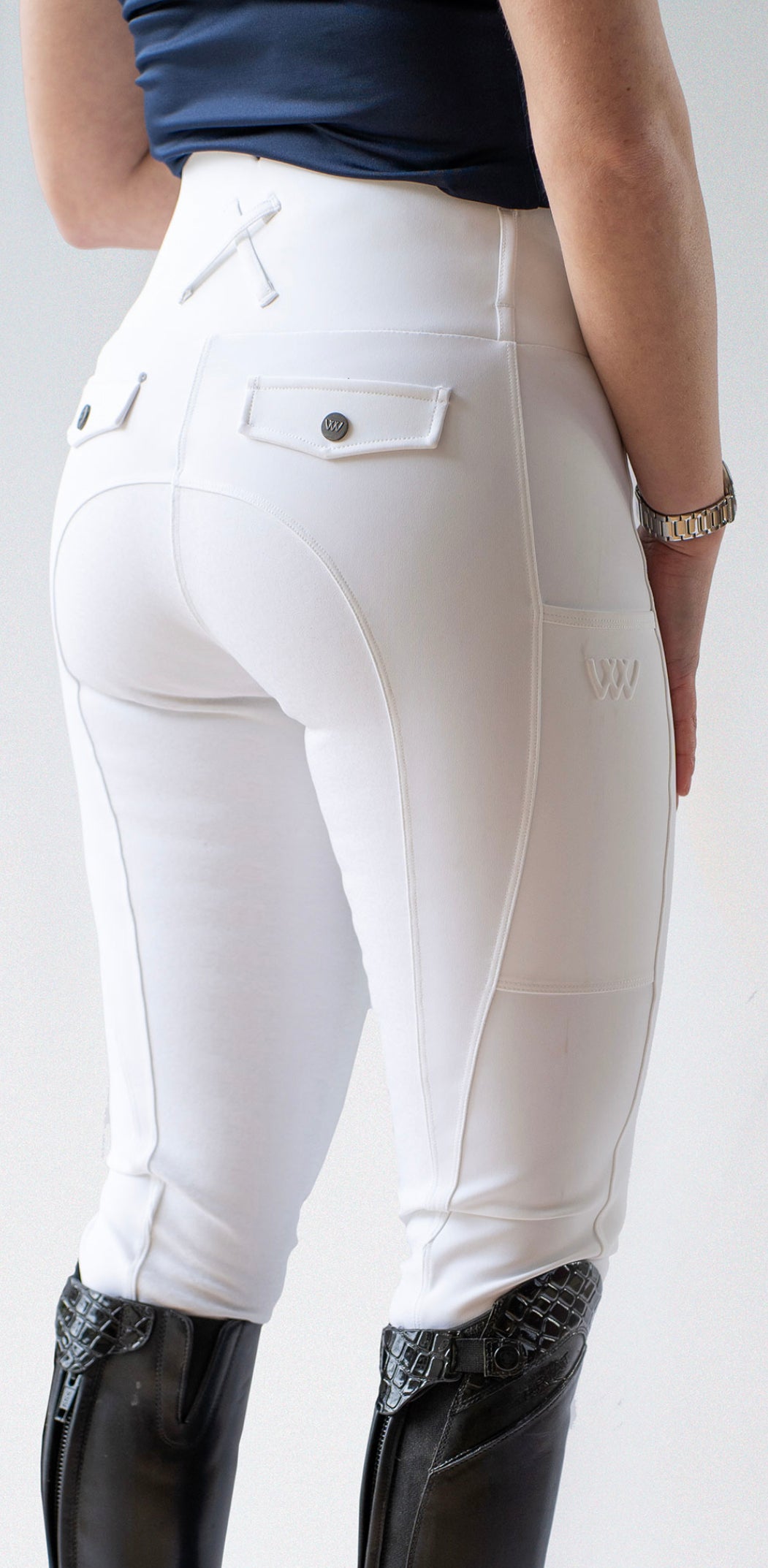 Woof Wear Competition Tights White / 8