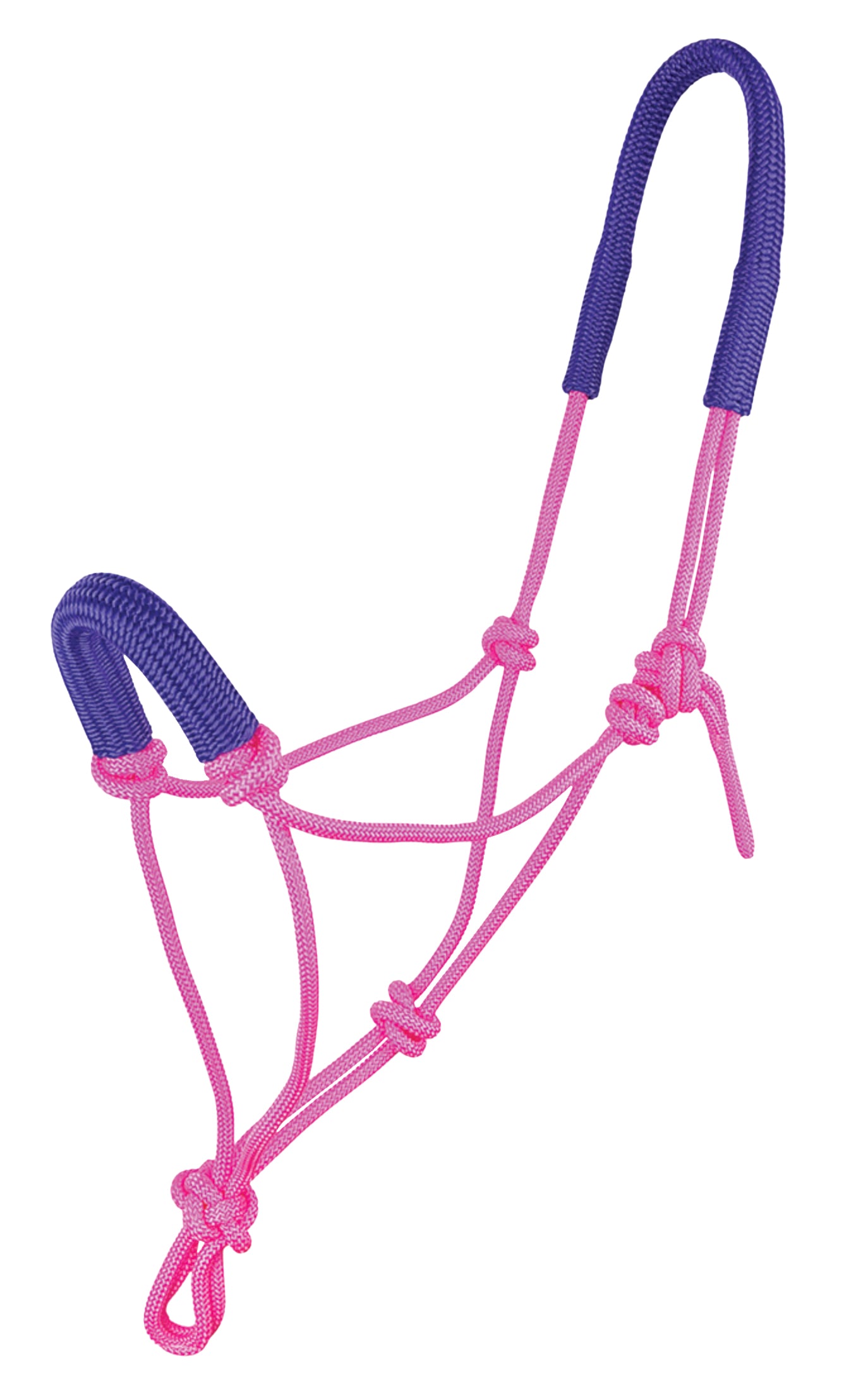 Zilco Halter Knotted Rope Padded Black/Blue / All