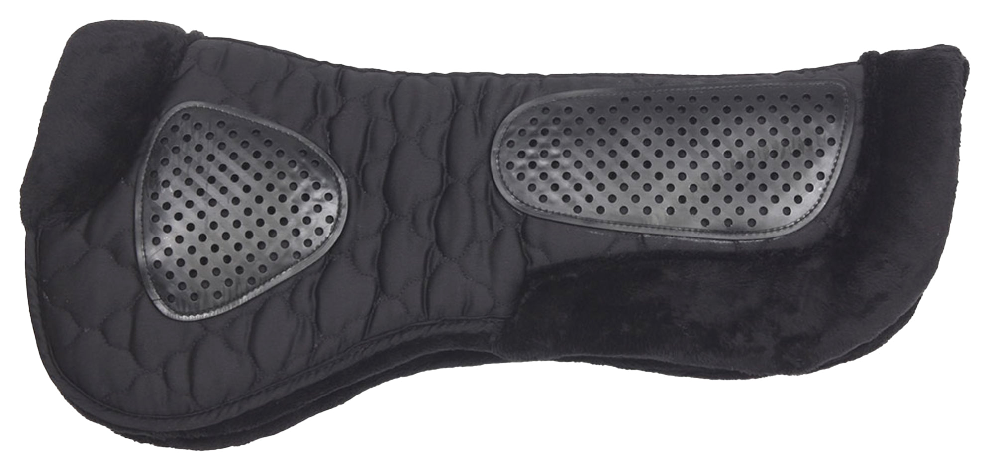 Zilco Fleece/Gel Half Pad Black / All