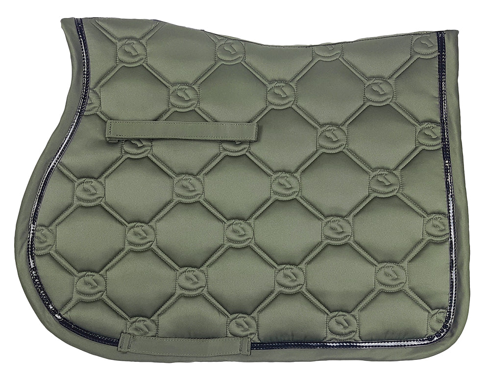 Zilco Vogue AP Saddlecloth Khaki Green / All
