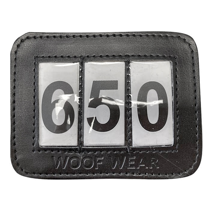 Woof Wear Bridle Number Holder (3 Nos)