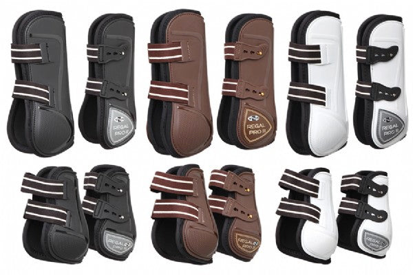 Zilco Regal Pro III Fetlock Boots Brown / All