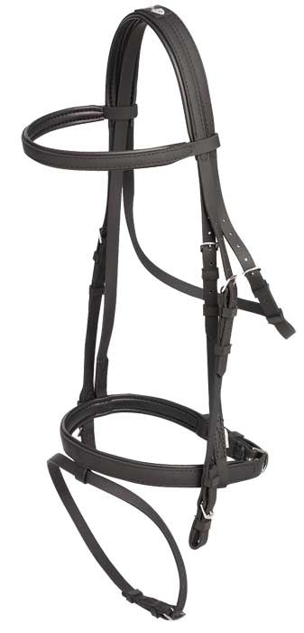 Zilco Eventing Bridle Head Black / Full