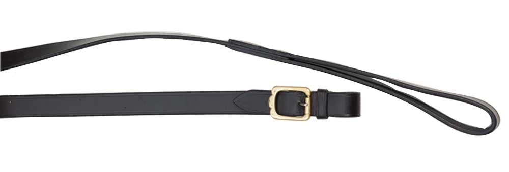 Zilco Leather Lead Brass Buckle Black / All