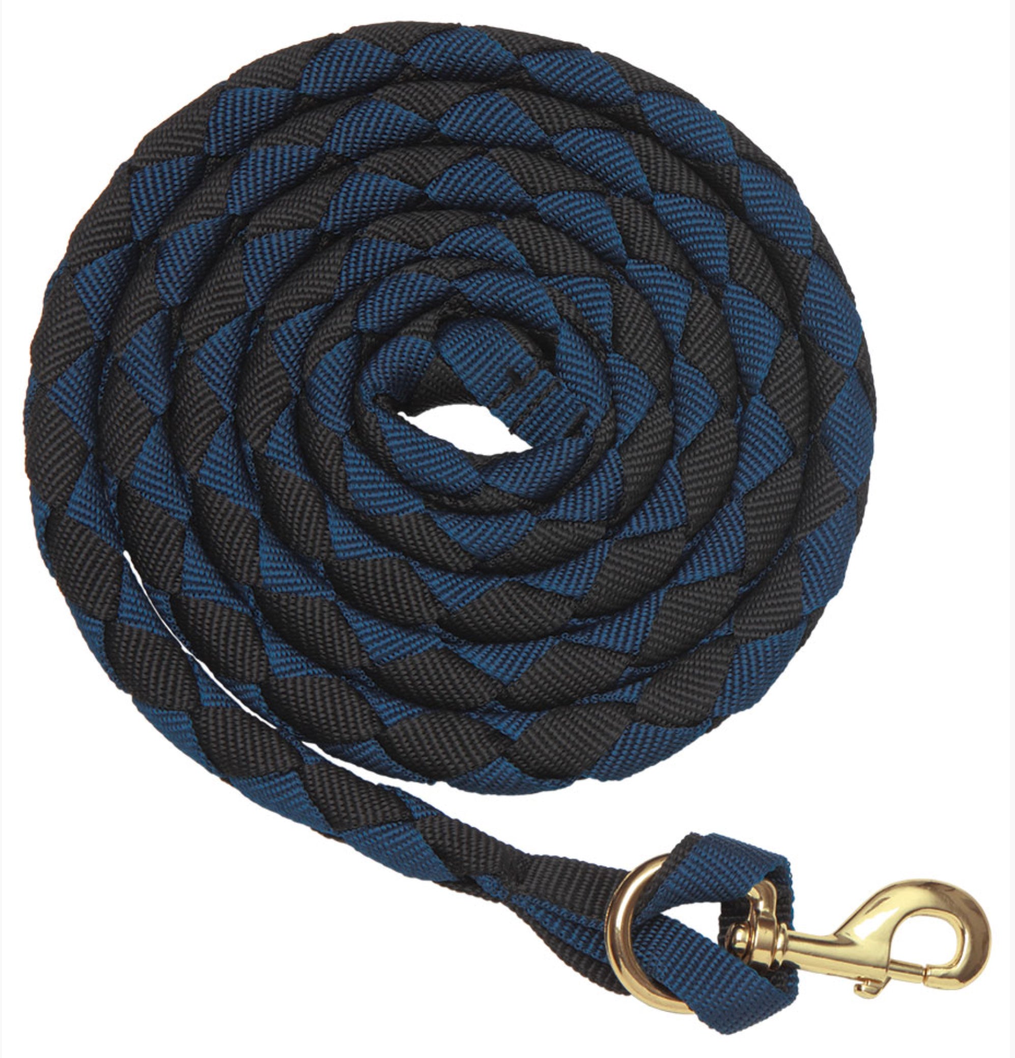 Zilco Plaited Nylon 2 Tone Lead Black/Navy / All