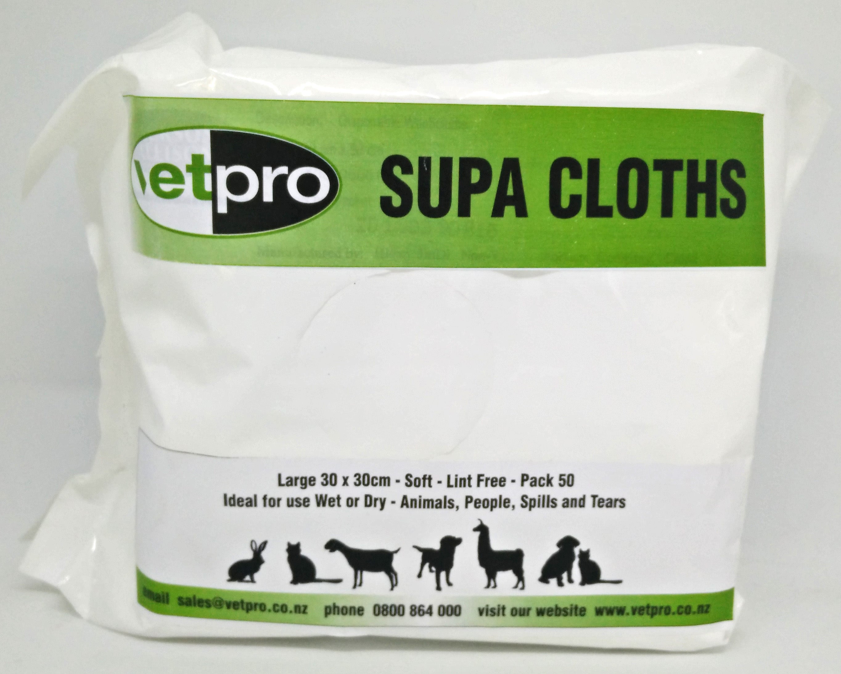 VetPro Supa Cloth (pack 50)