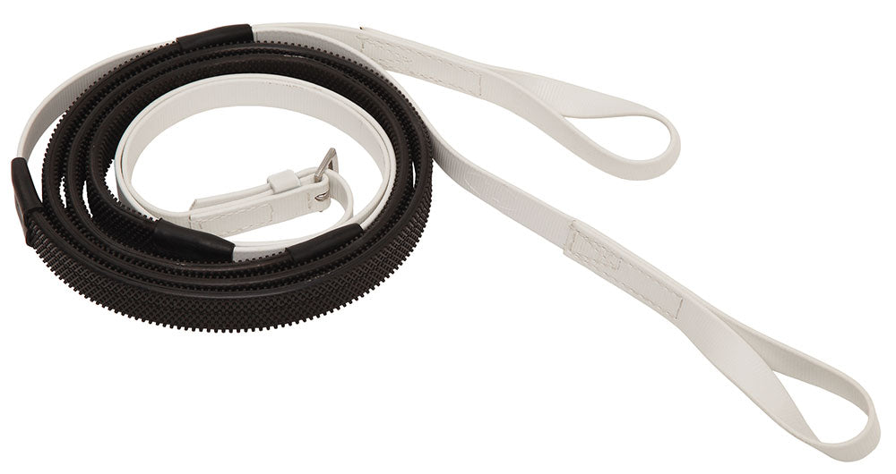 Zilco 16mm Rein Loop End(Wht/Blk Grip)
