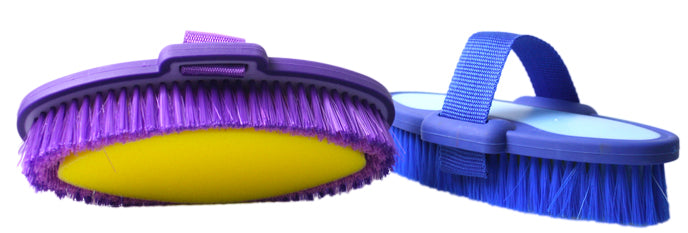 Soft Feel Body Brush w/Sponge