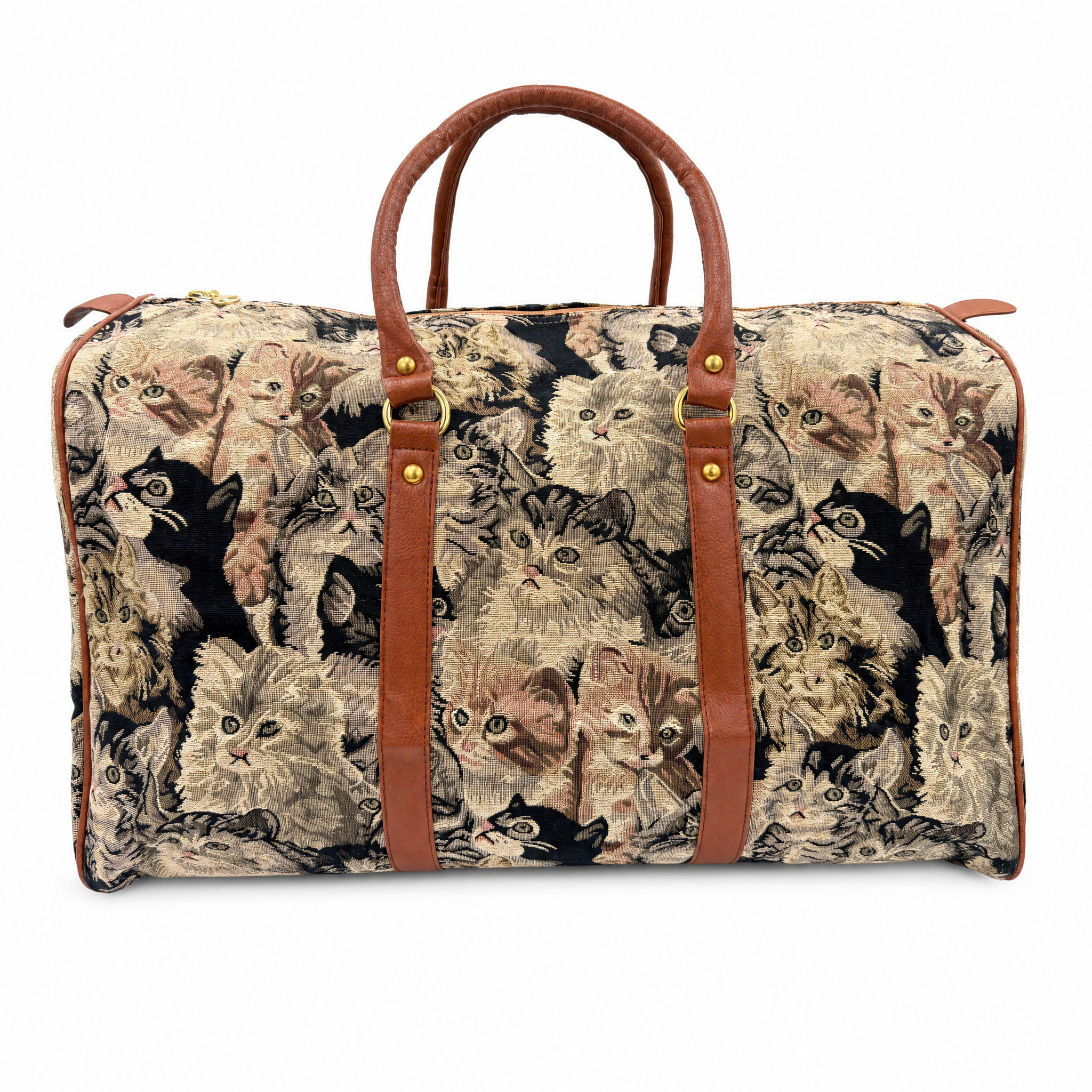 Tapestry Holdall Cats