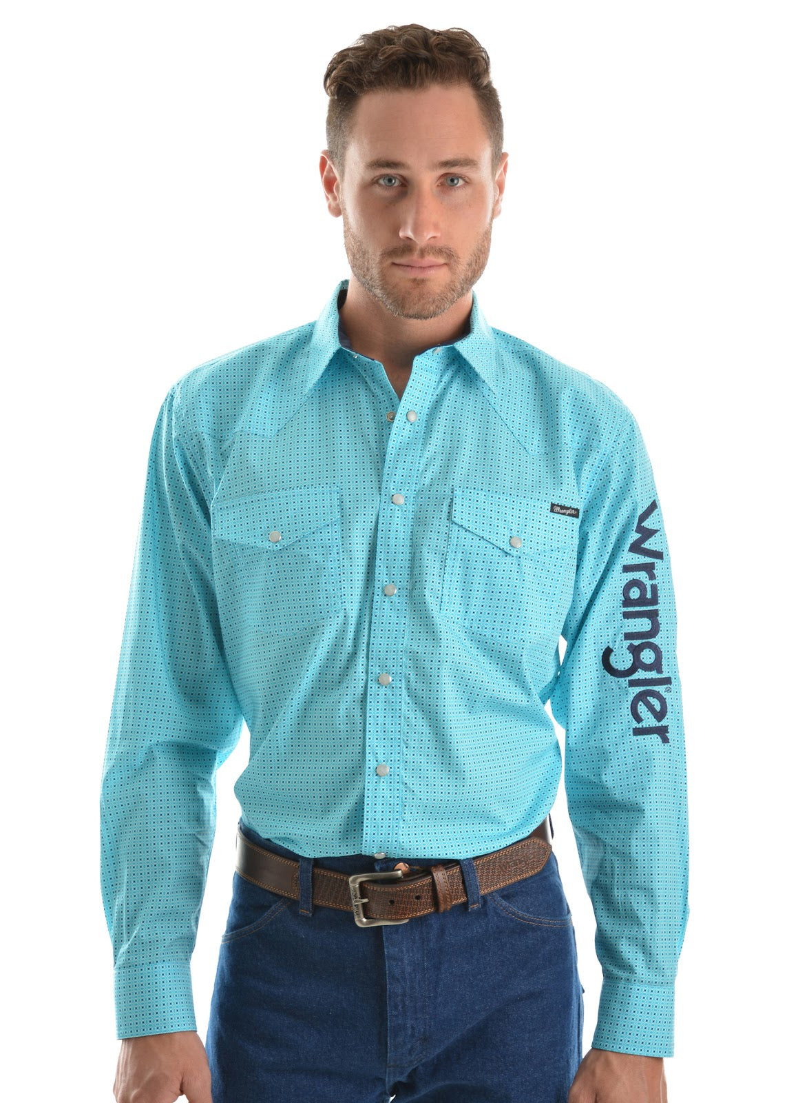 Wrangler Mens Magnus L/S Shirt (XL)%