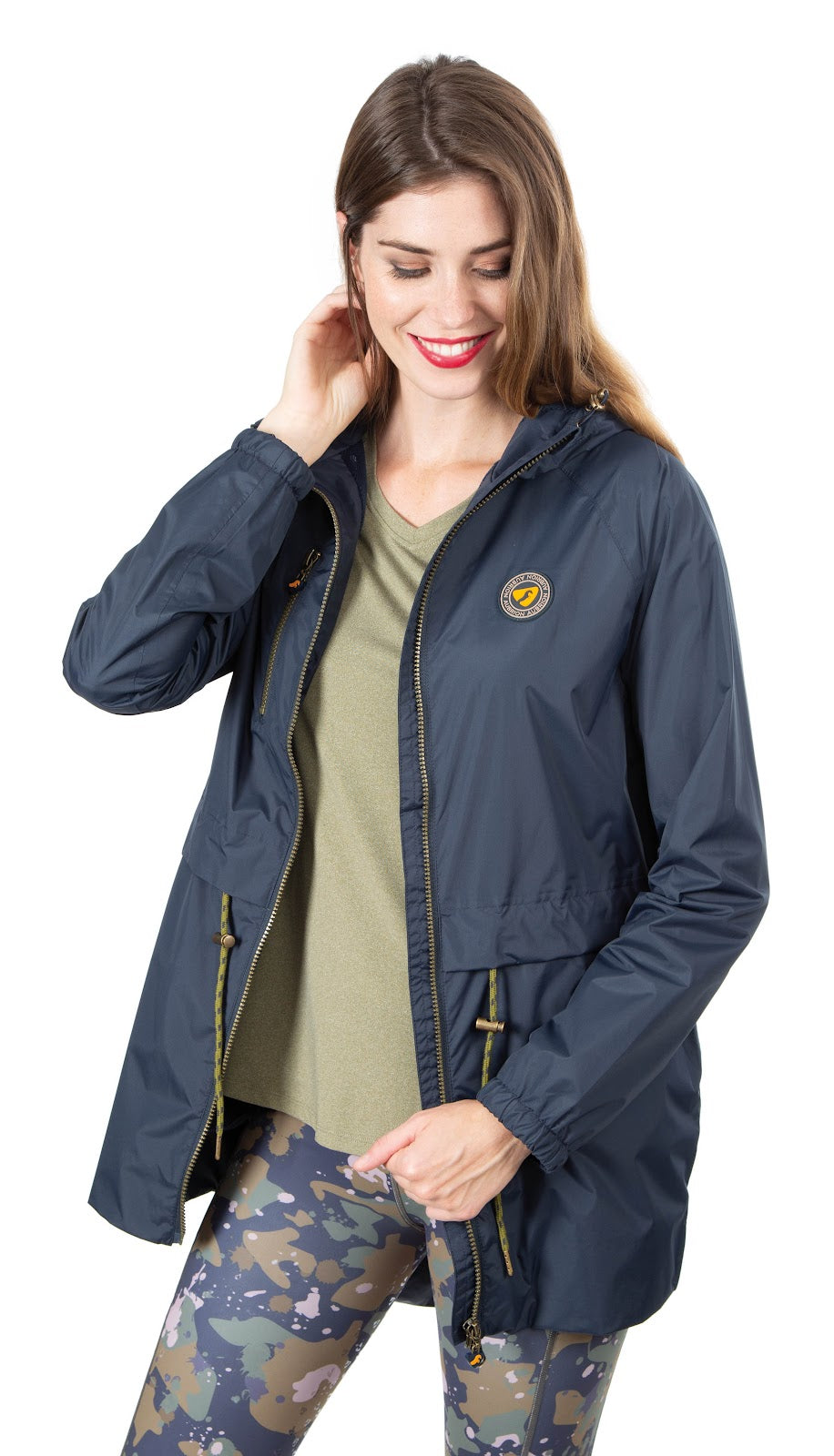 Shires Hackney Rain Jacket (XL Navy%