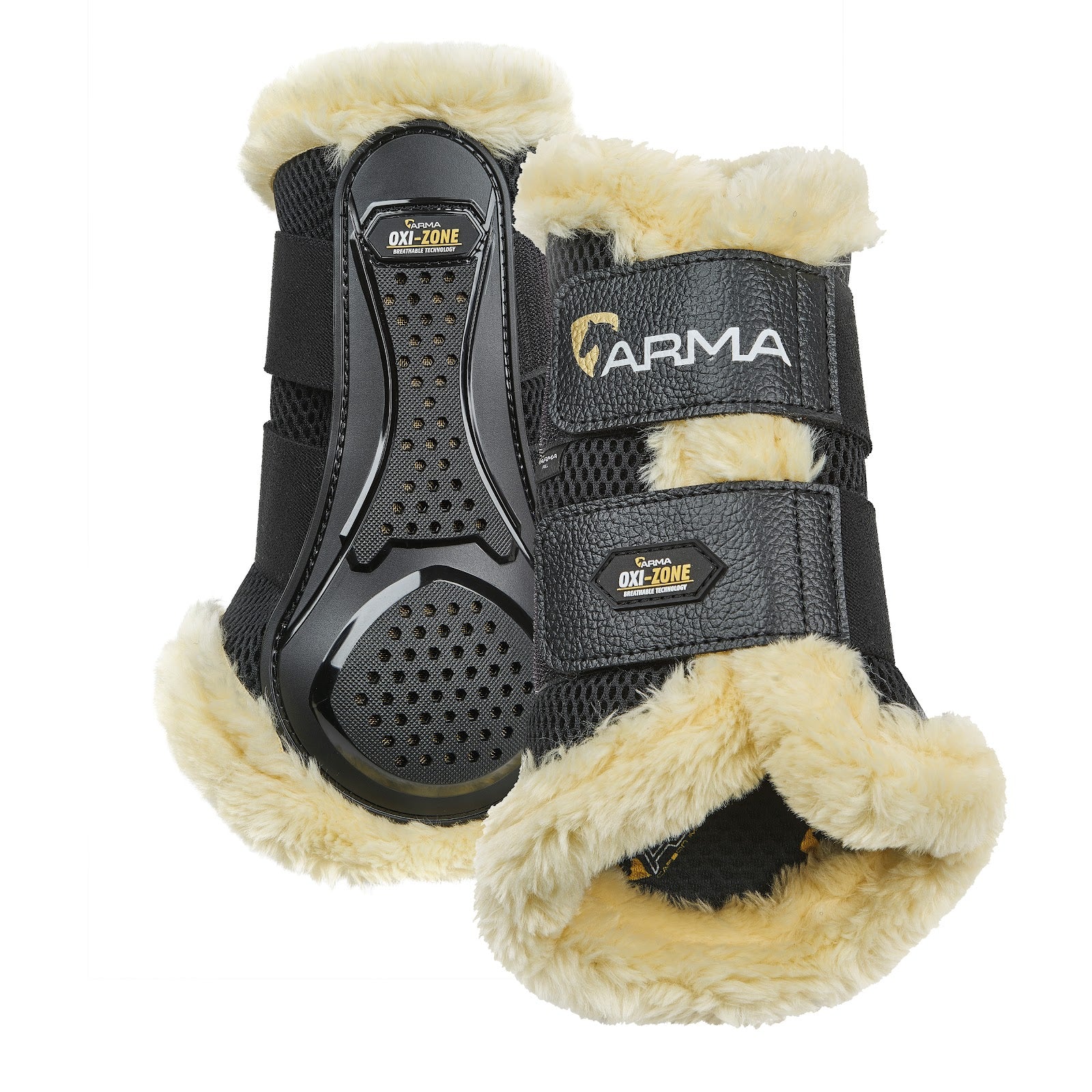 Shires Supafleece BrushingBoots(XF Brn)