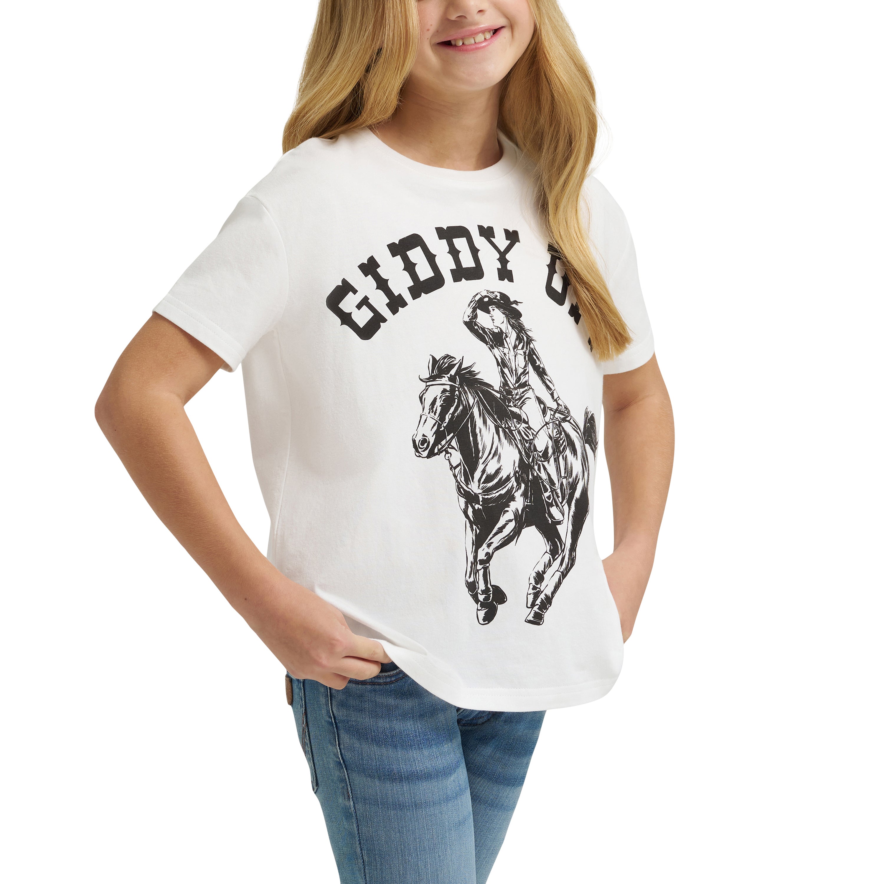 Lainey Wilson Girls GiddyUp Tee
