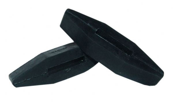 Rubber Rein Stopper (Brown) Pair%