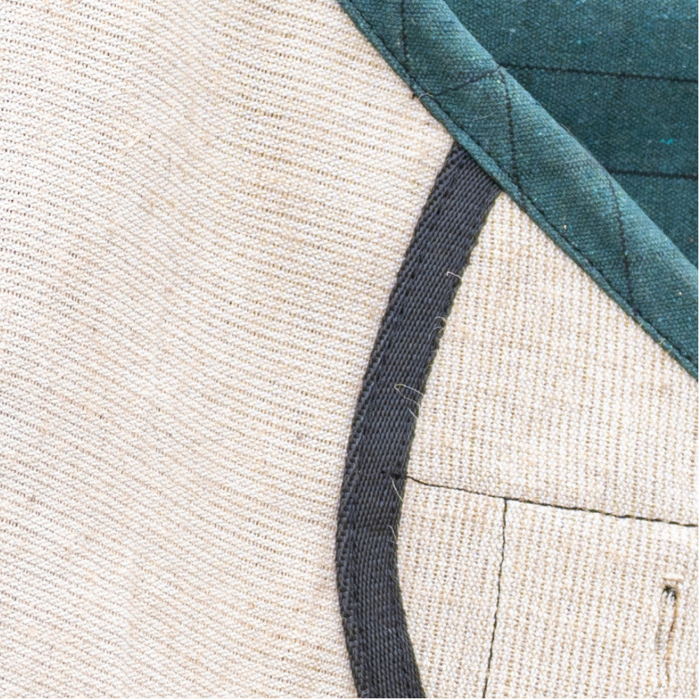 15oz Base Jute Lined Canvas Rug One / 4