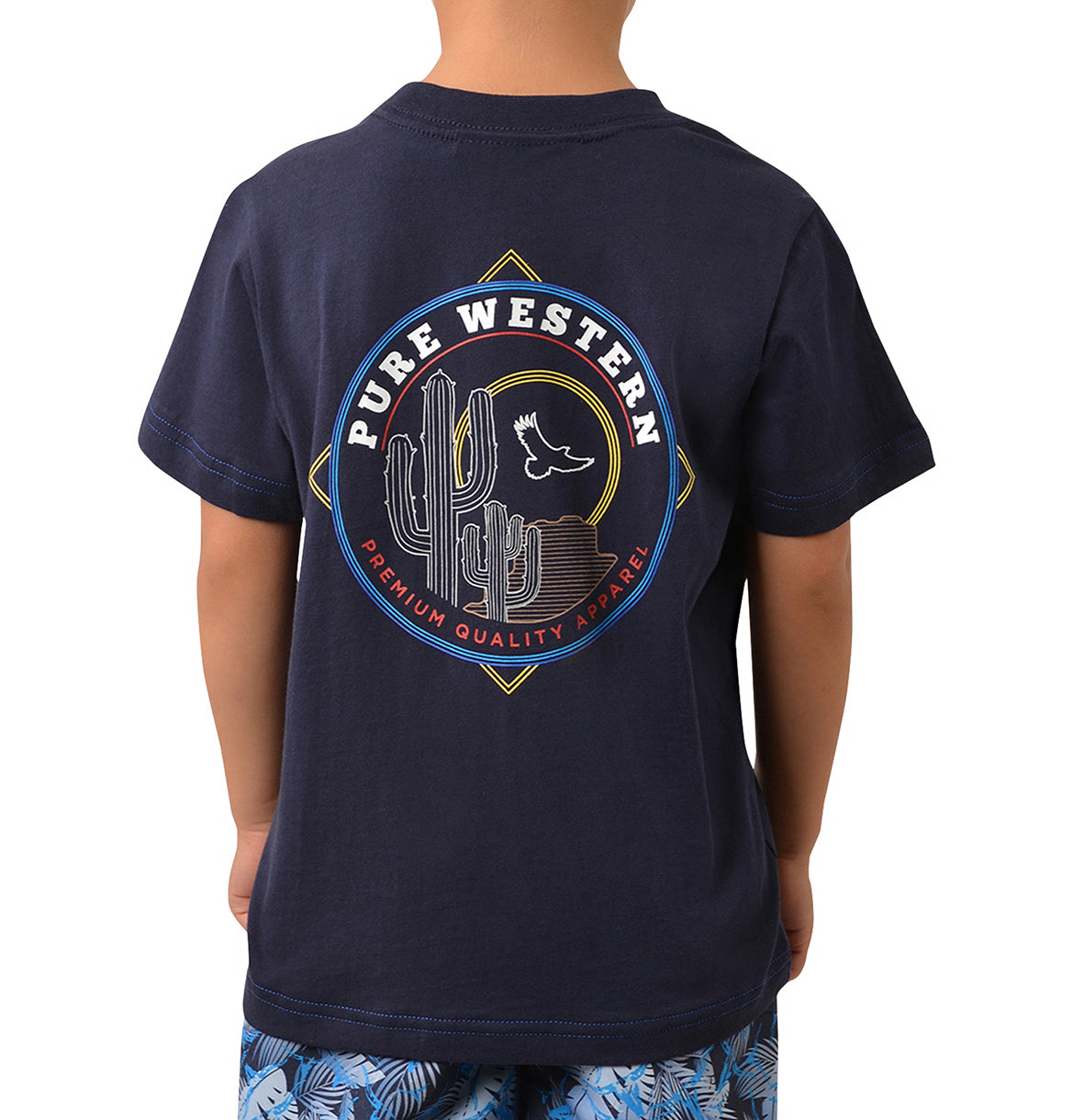 Pure Western Boy Charlie Short Sleeve Tee%