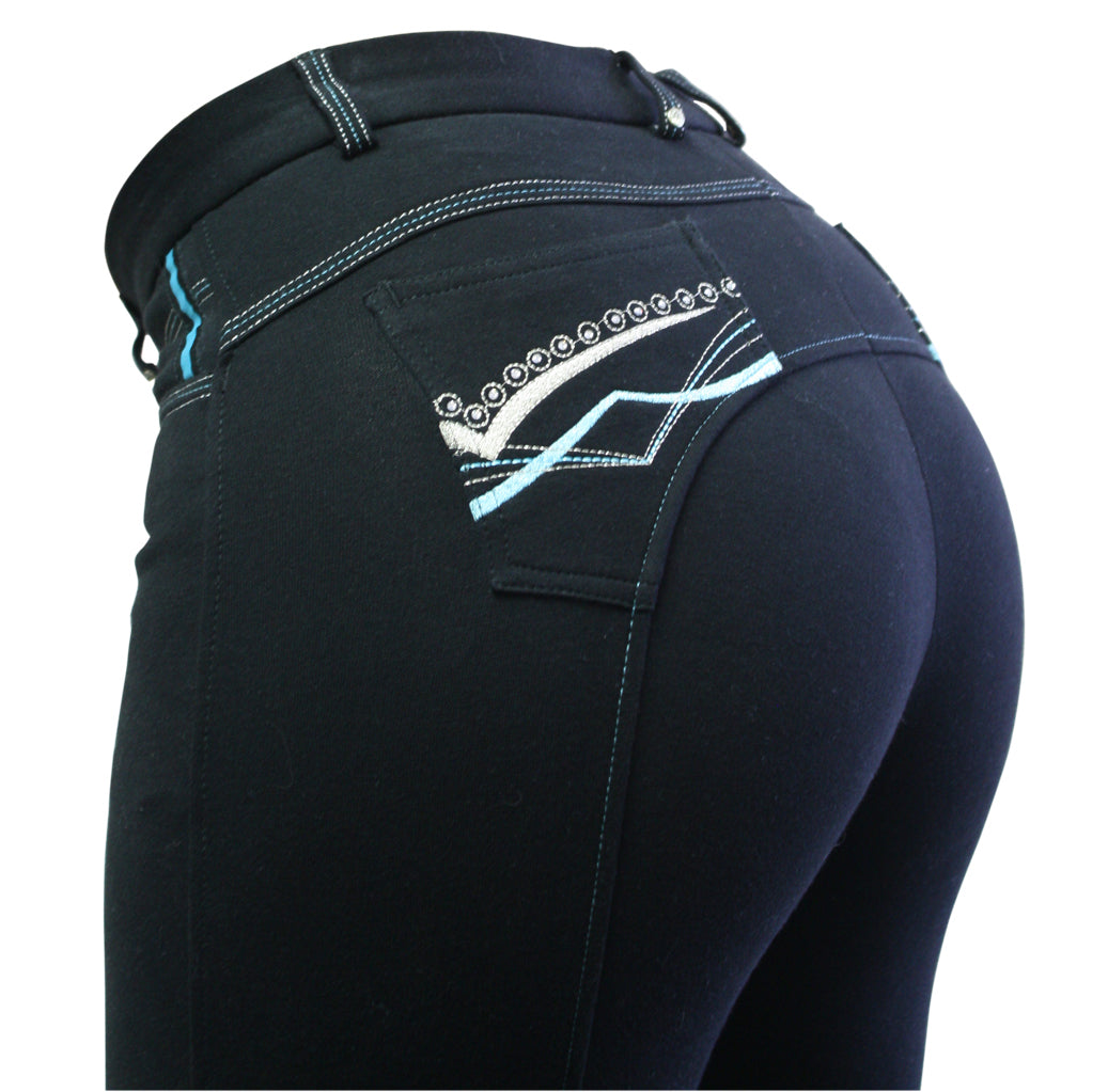 CA Paris Ladies Breech (16 Pink)%