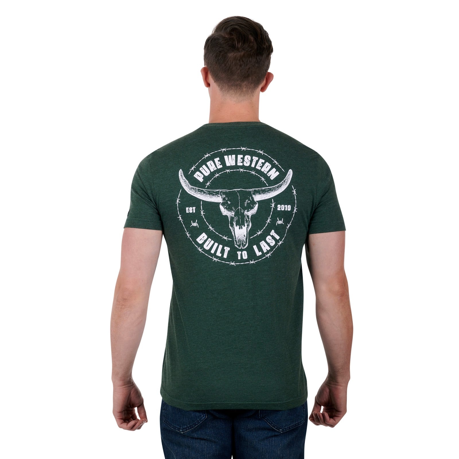 Pure Western Mens Walker Short Sleeve Tee%