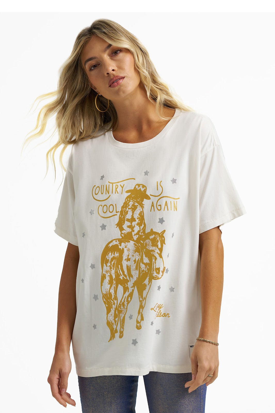 C-Lainey Wilson Womens CountryCool Tee(M)