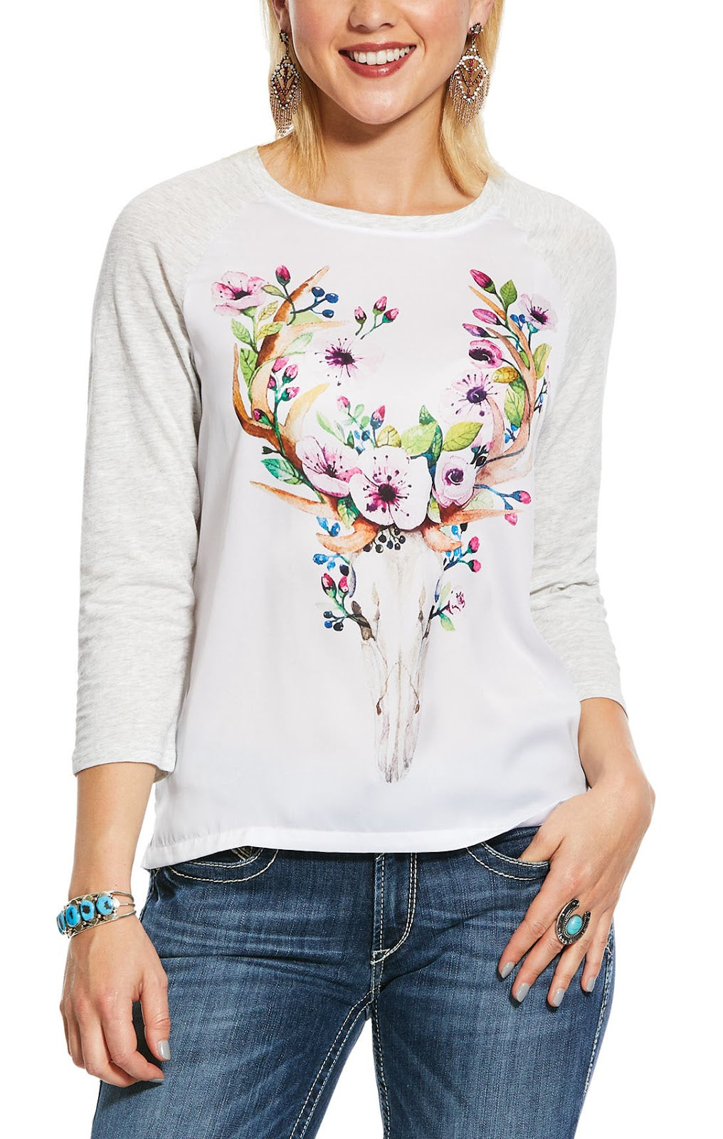 Ariat Flower Crown T-Shirt (S)%