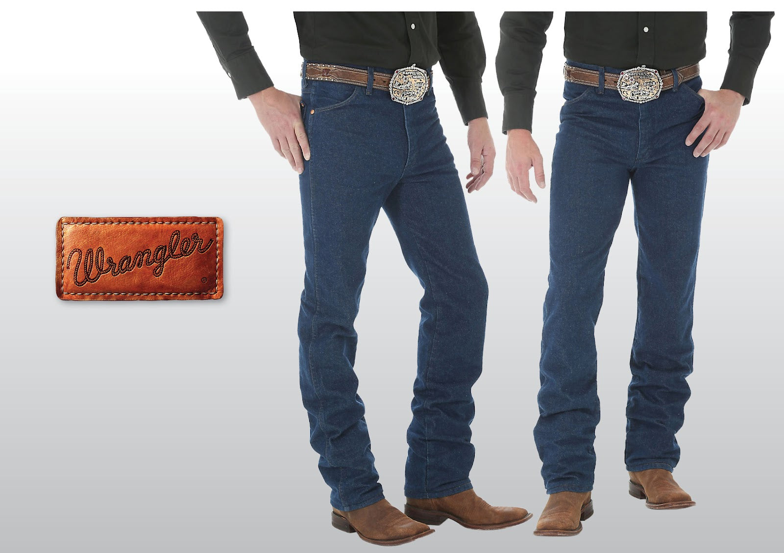 Wrangler Mens CowboySlimJean 34 (31 Pre)