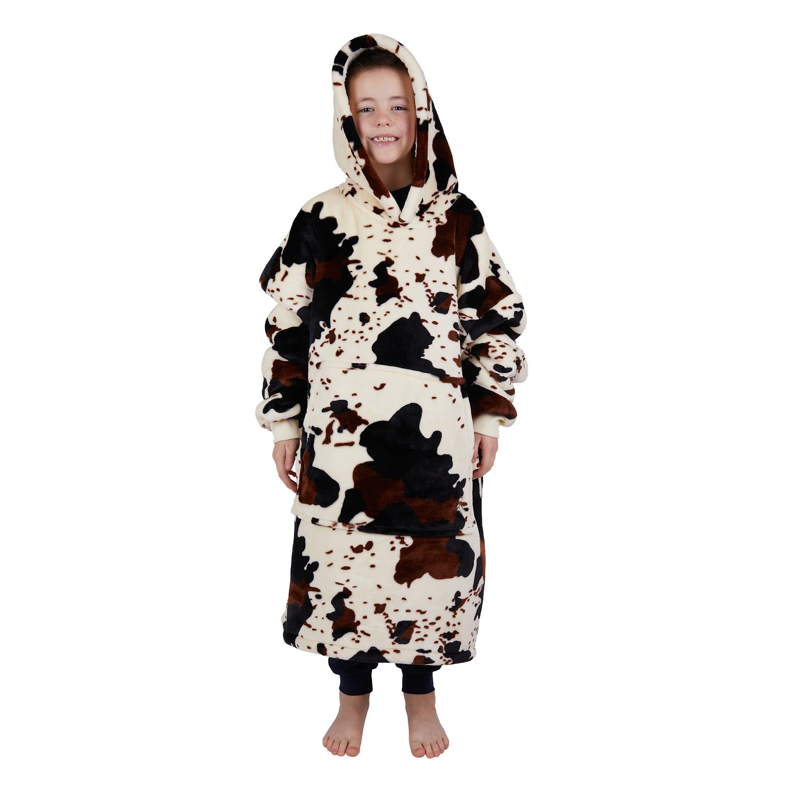 Pure Western Cow Snuggle Hoodie (Kids)