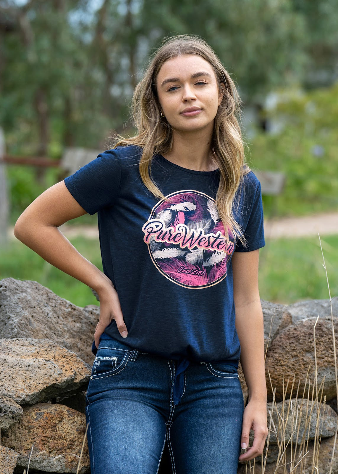 Pure Western Janelle Tee%