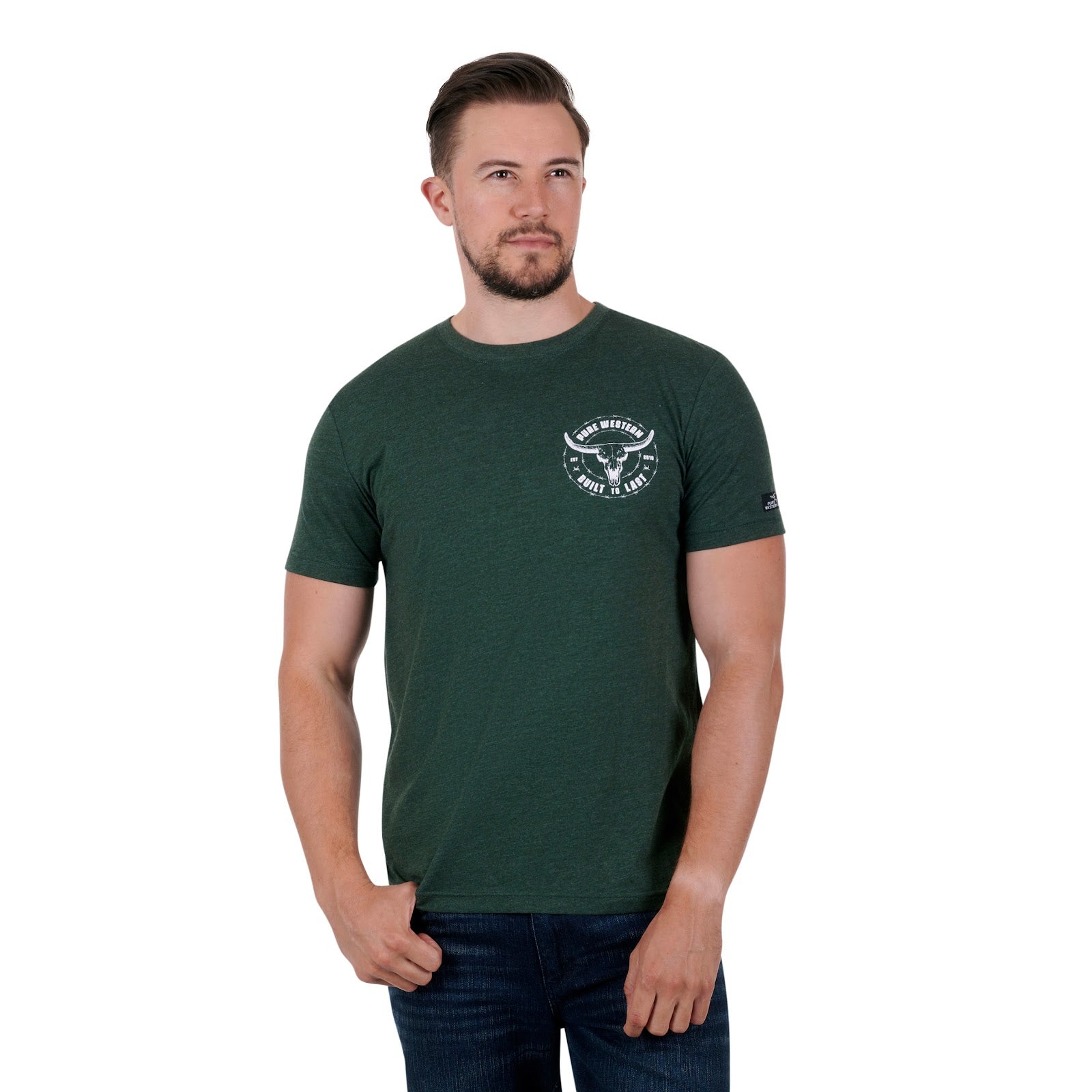 Pure Western Mens Walker Short Sleeve Tee%