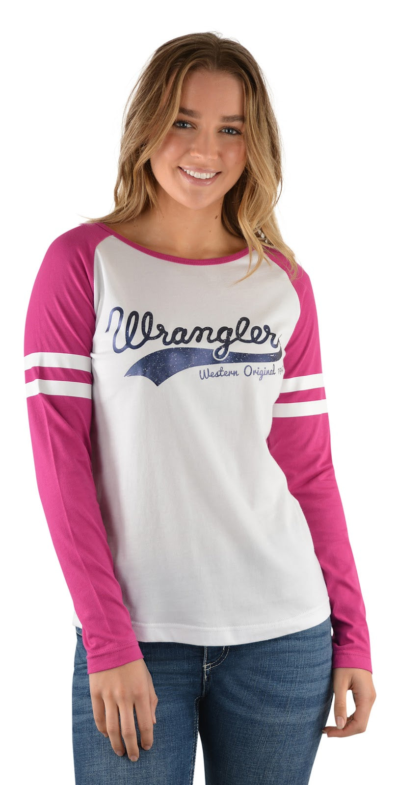 Wrangler Womens Emin Long Sleeve Tee%