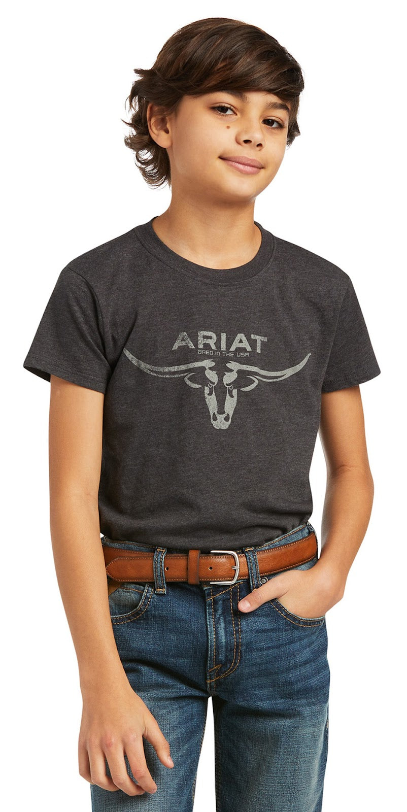 Ariat Bred in the USA Short Sleeve T-Shirt%