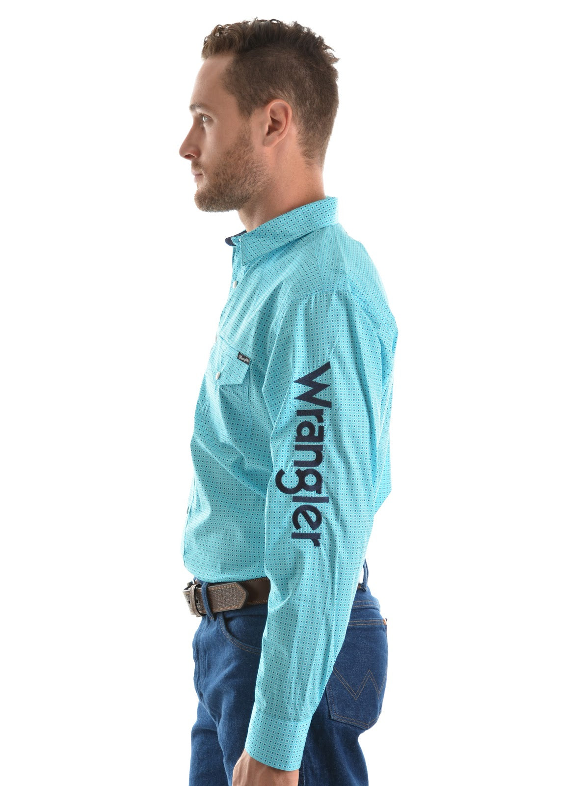 Wrangler Mens Magnus L/S Shirt (XL)%