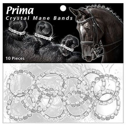 Crystal Mane Bands Pack of10