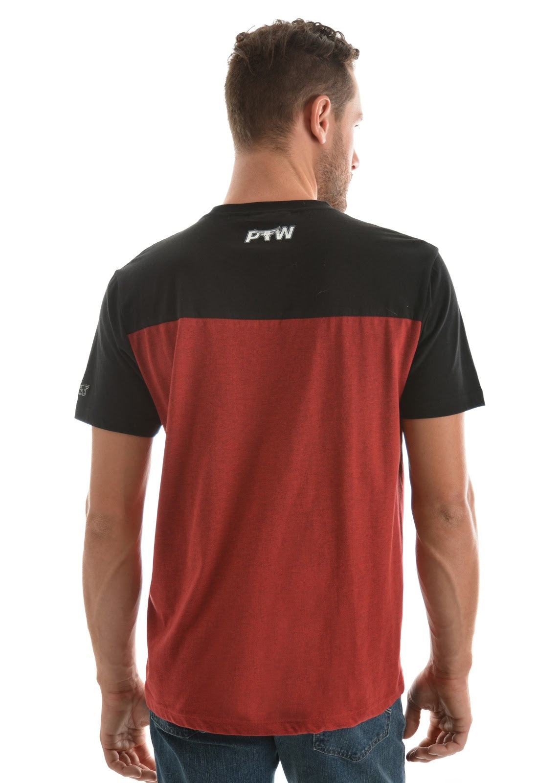 Pure Western Mens Racer S/S Tee (XL)%