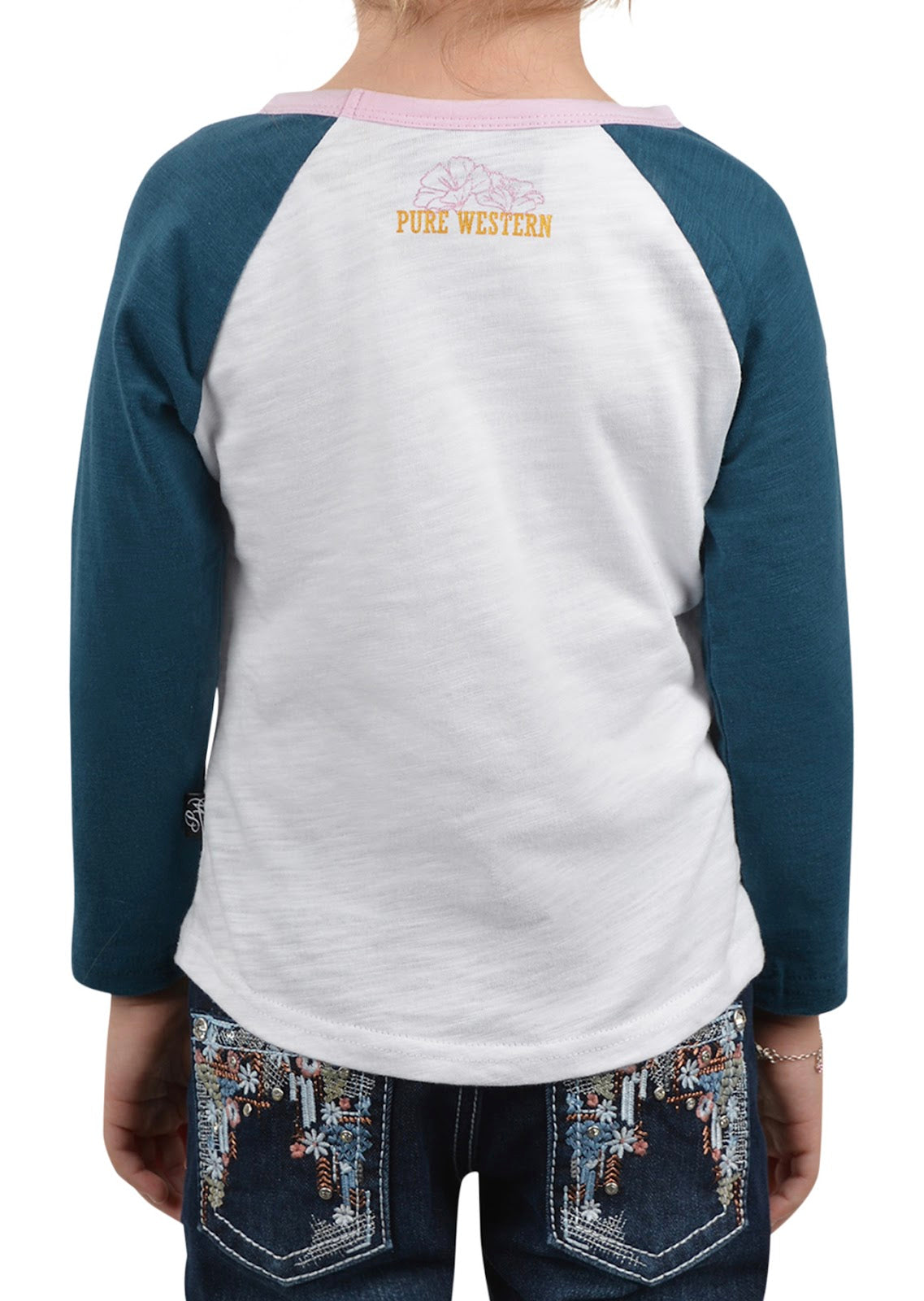 C-Pure Western Girl Jackie Long Sleeve Tee(8 Mul%