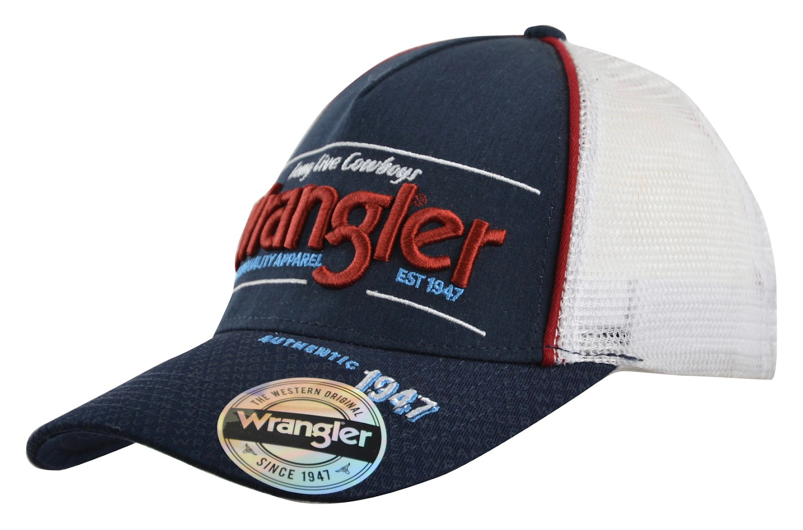 Wrangler Harmony Trucker Cap (Pnk/Nvy)%