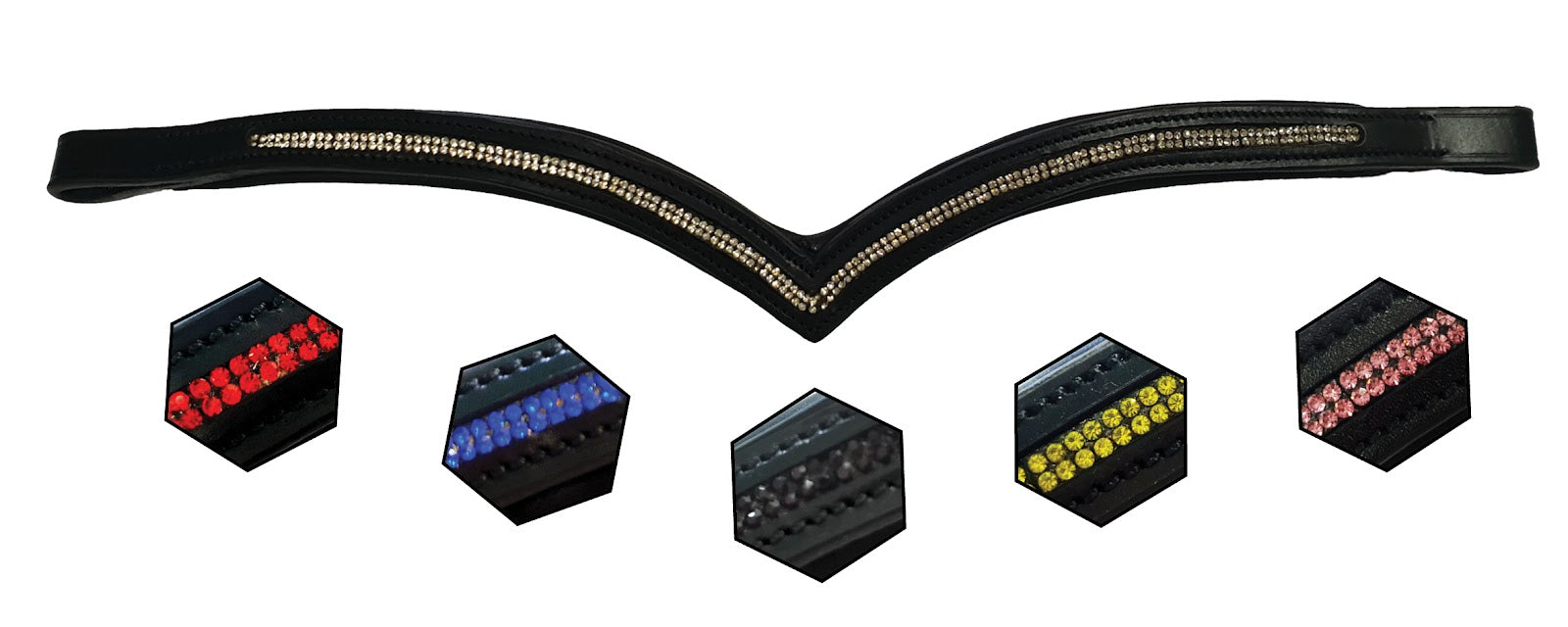 Enzo Tiara Crystal Browband%