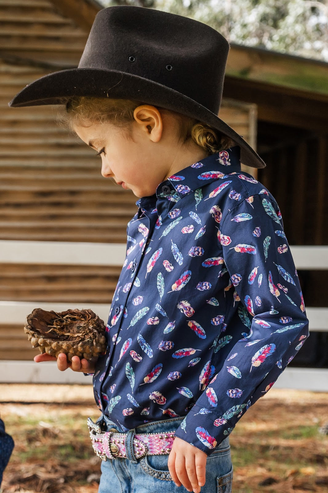 Pure Western Gls Harlene Shirt (10 Mul)%