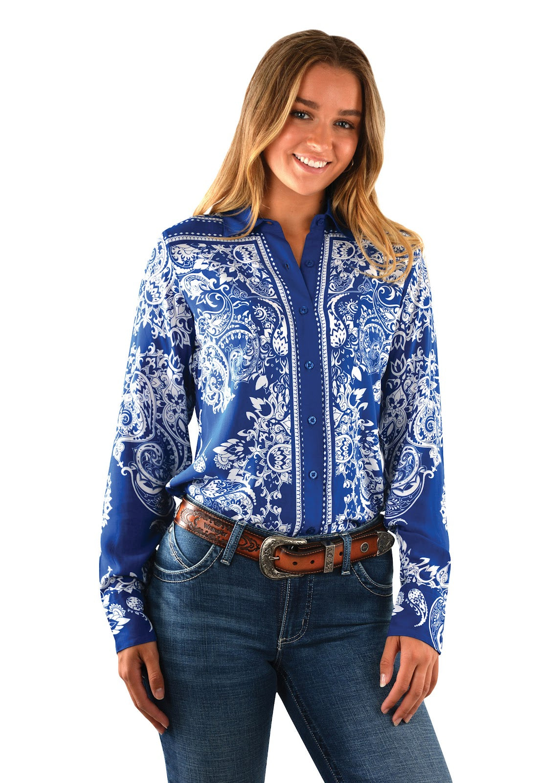 Wrangler Womens Xena Long Sleeve Shirt%