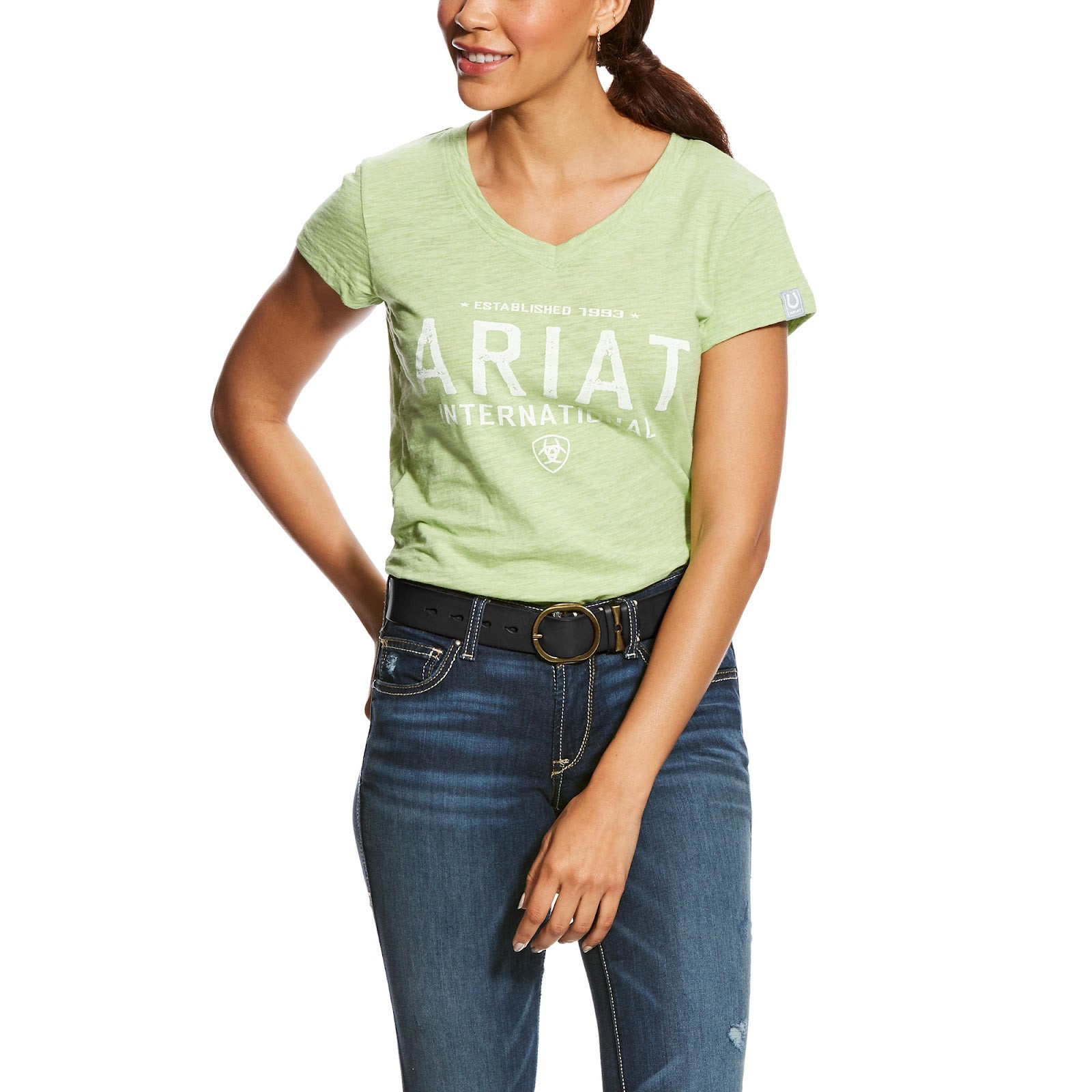 Ariat Wms Pop Boots SS Tee