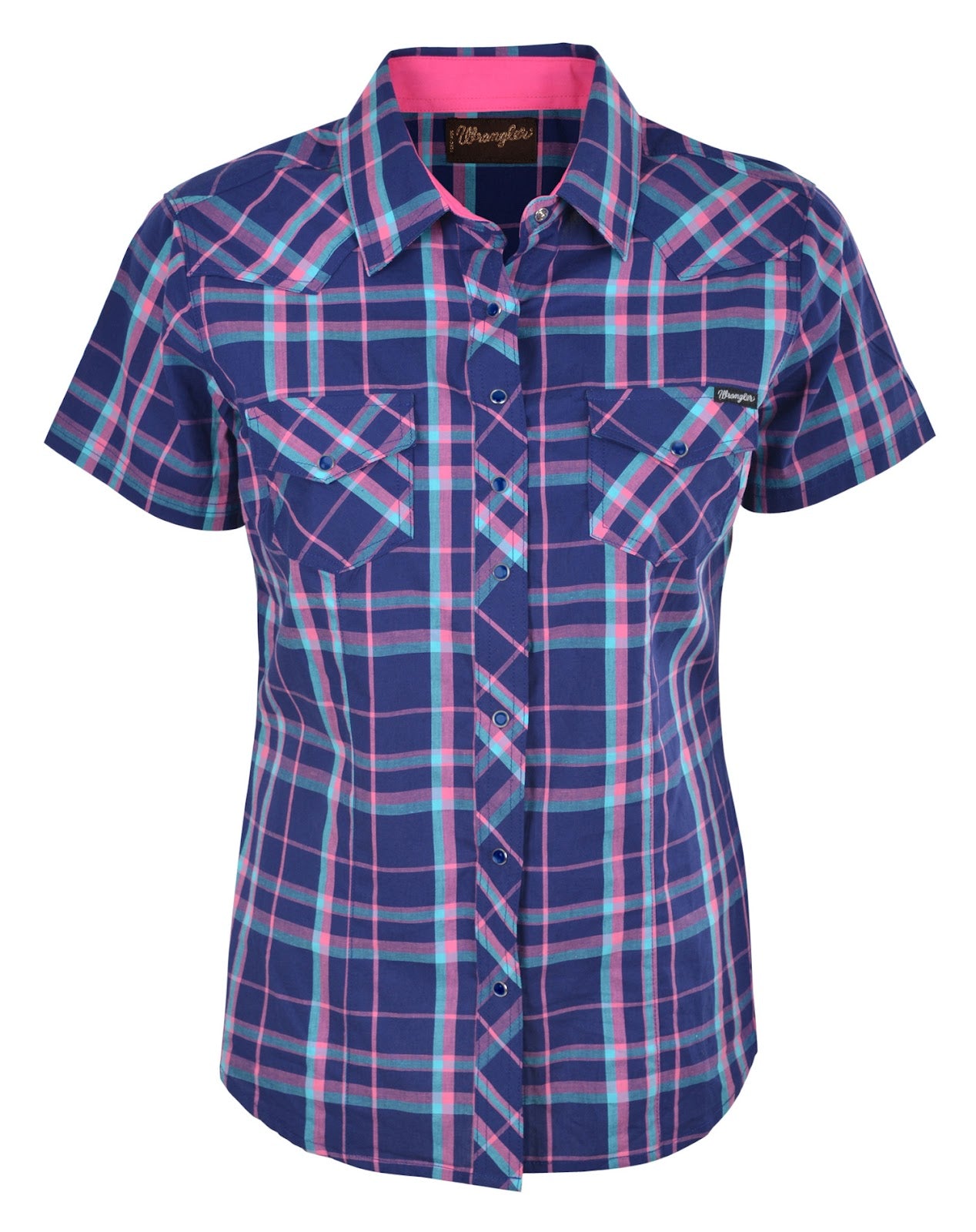 Wrangler Wmns Annie Check S/S Shirt (12%