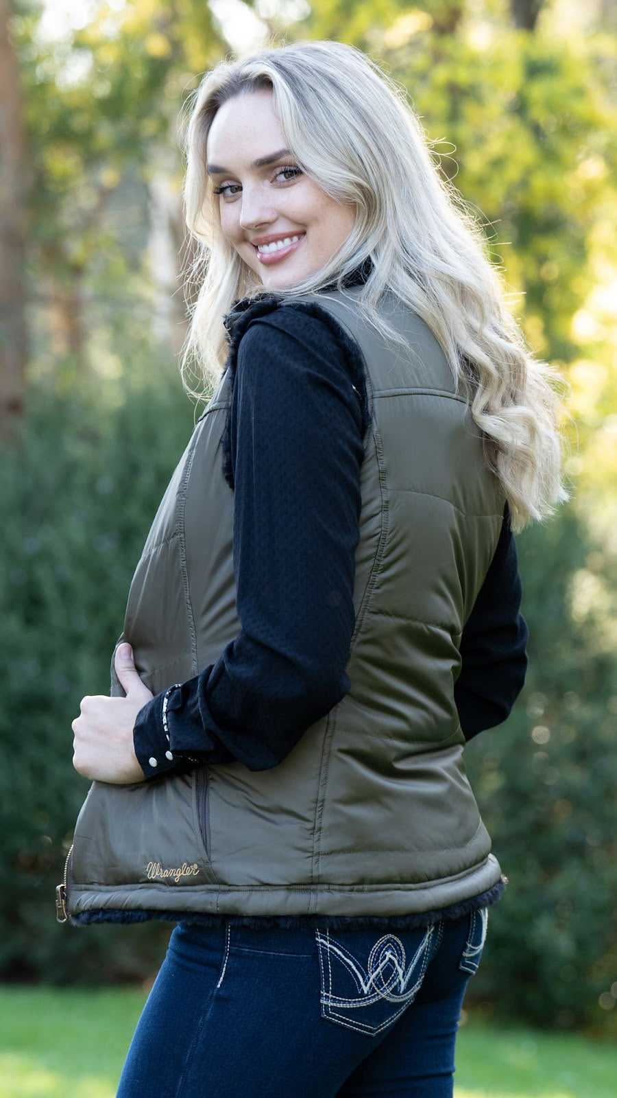 Wrangler Womens Carrie Vest%