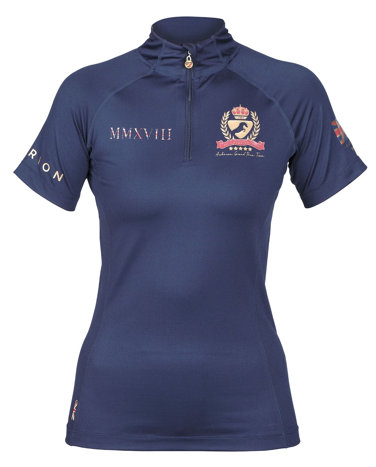 Shires Team S/S Baselayer (XXL Navy%