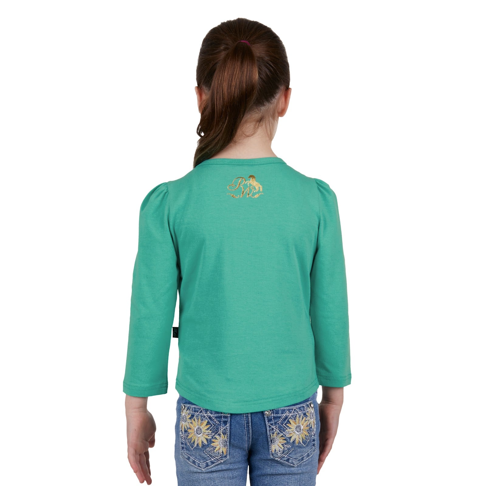 Pure Western Girls Iva L/S Tee %