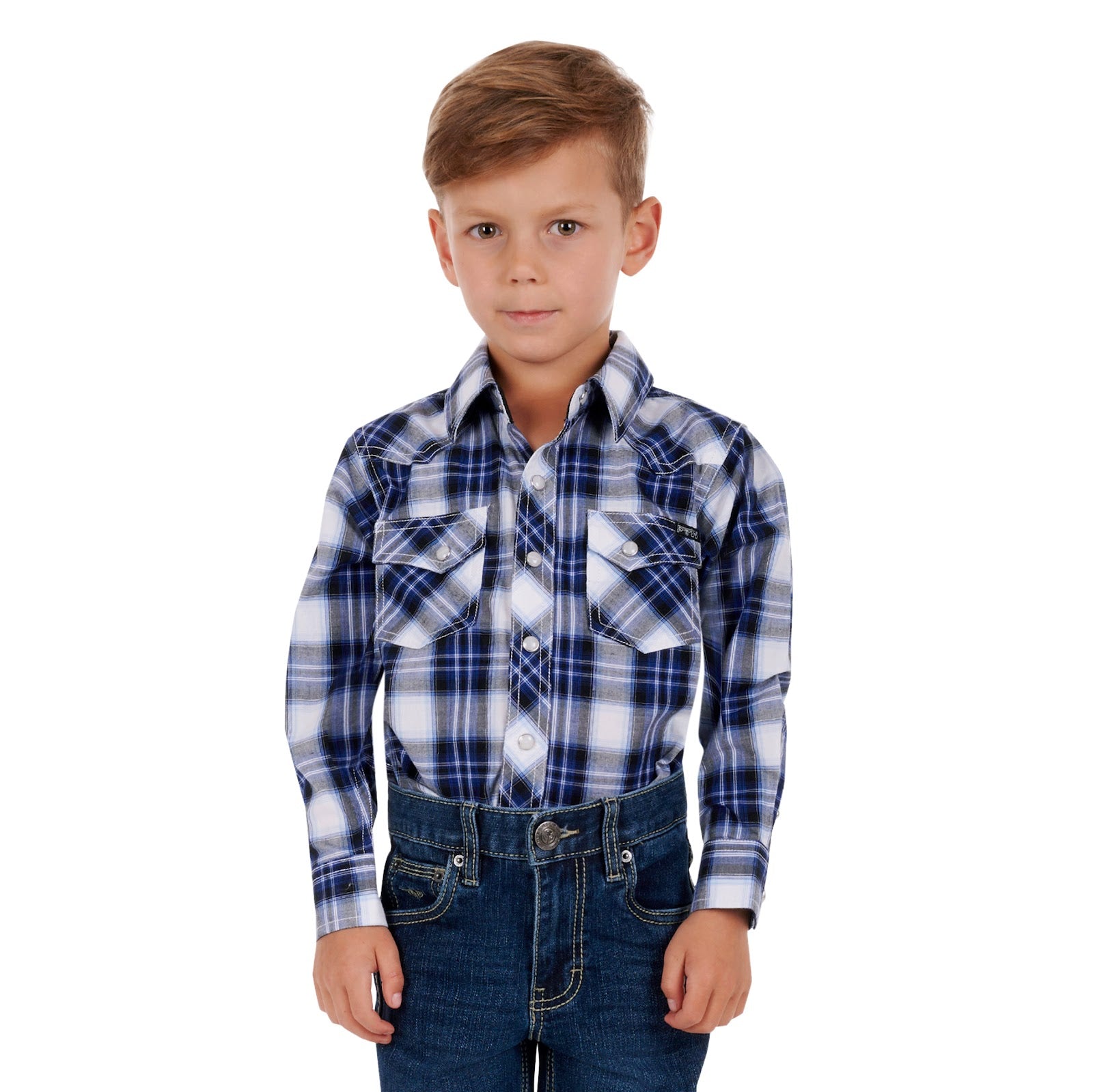 Pure Western Boy Mitchell Long Sleeve%