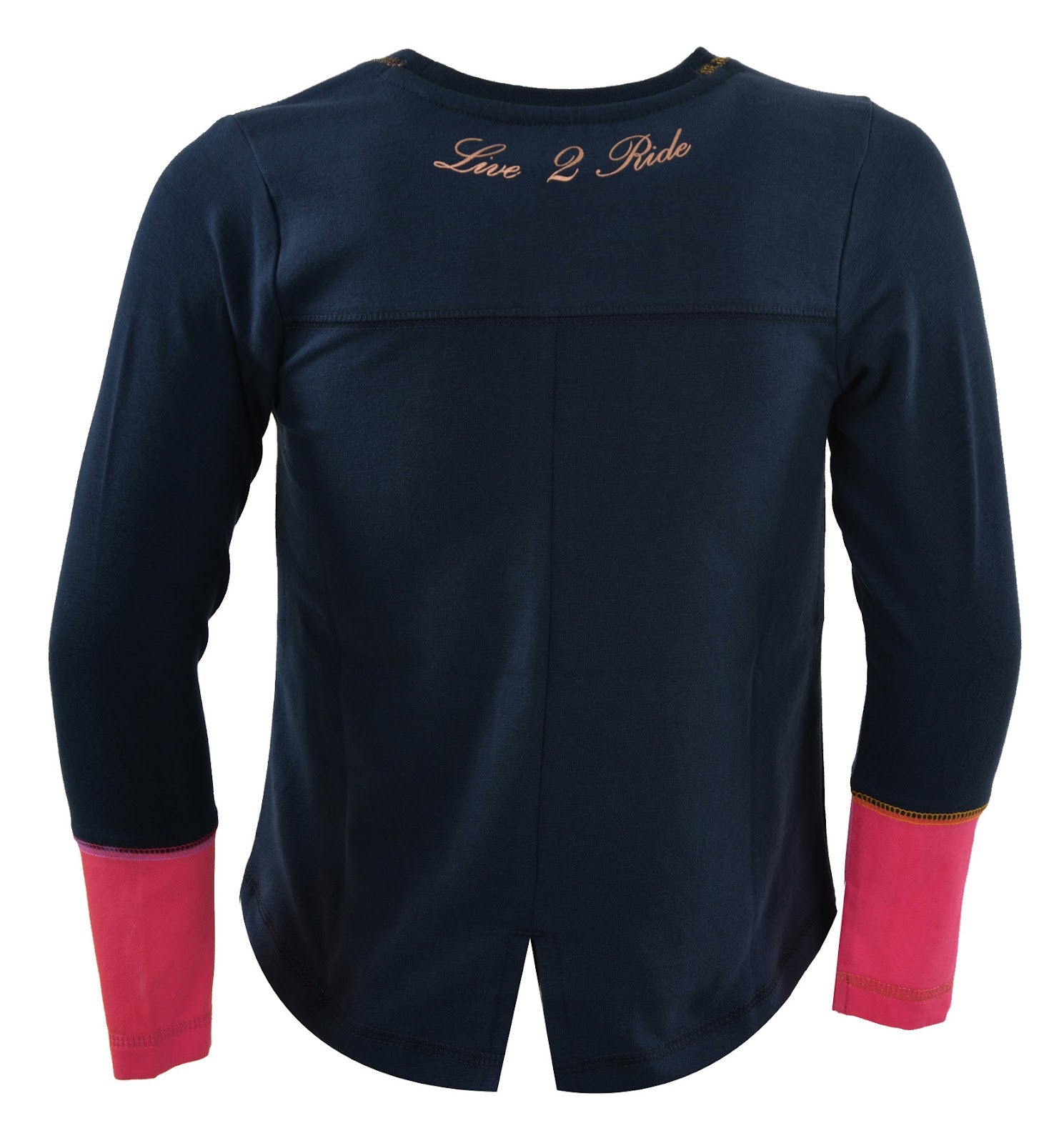 Thomas Cook Girls Lucky Horse Long Sleeve Top%