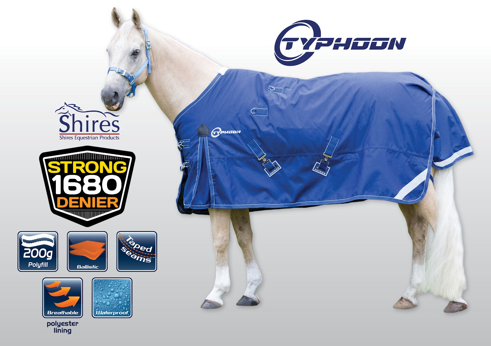 Shires Typhoon Rug Only 200g (3.3)