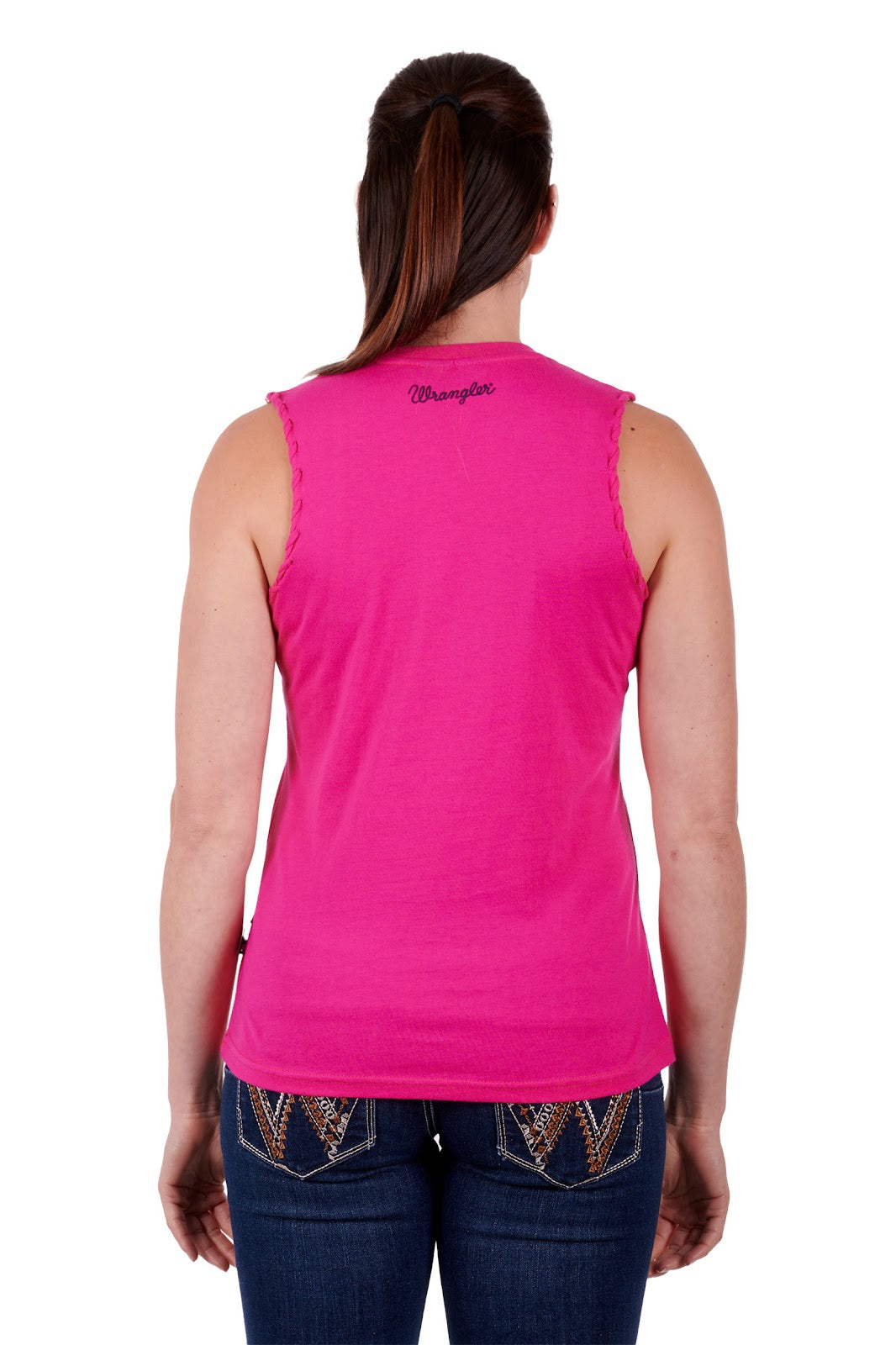 C-Wrangler Womens Cecilia Tank (Pink 14)%