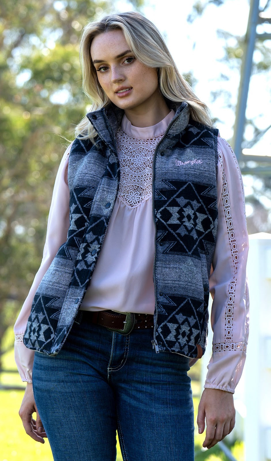 Wrangler Womens Millie Vest%
