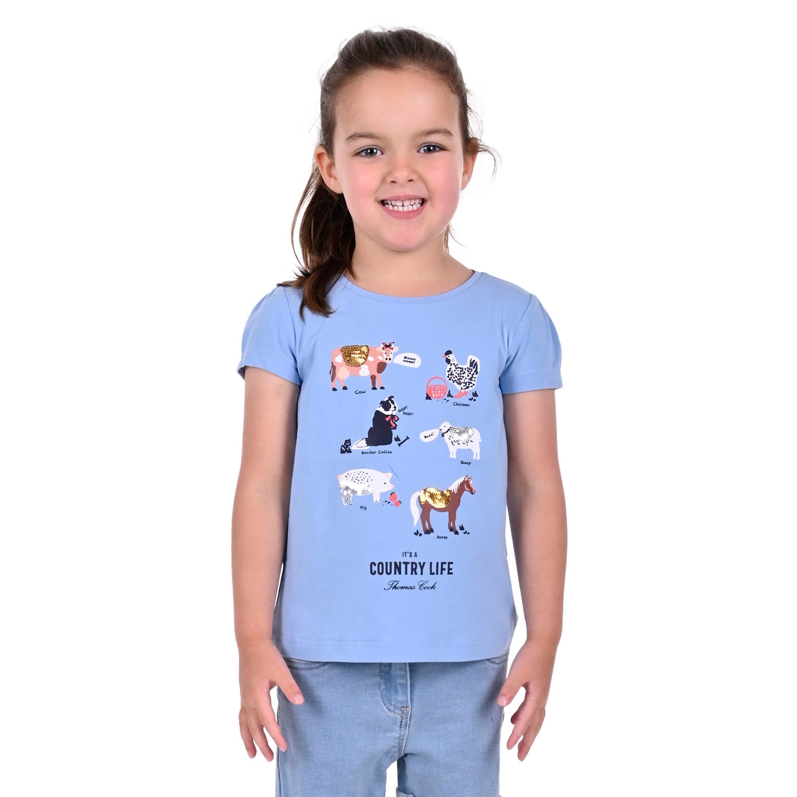 Thomas Cook Grl Charlotte Short Sleeve Tee%
