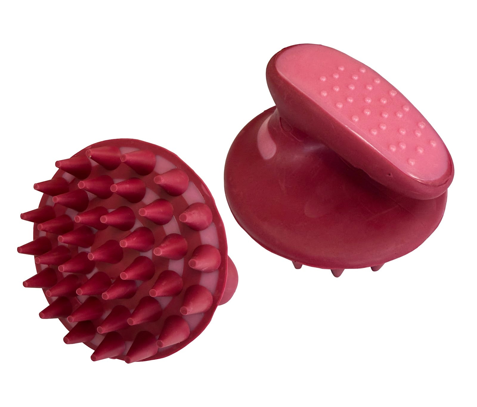 Heart Shape Curry Comb w/Handle(Asst)